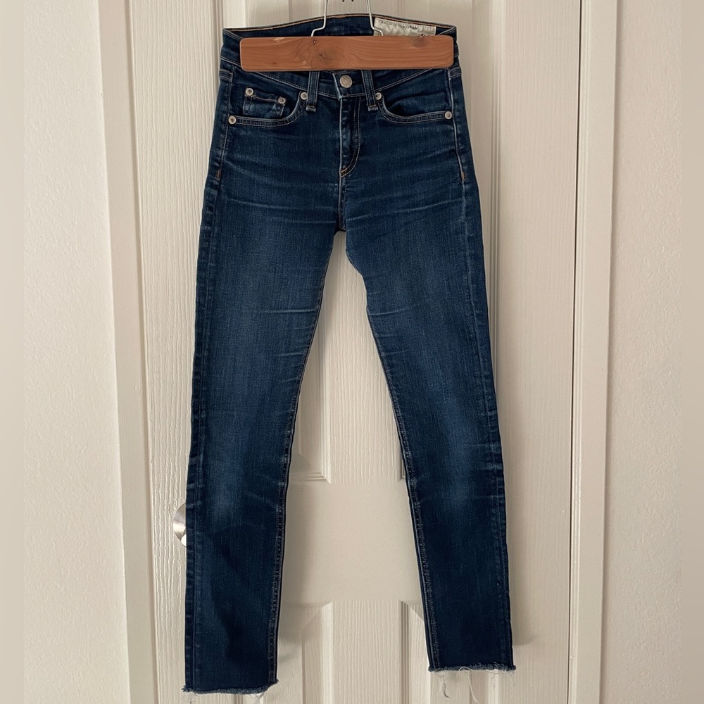 RAG & BONE High Rise Skinny Jeans Size 24